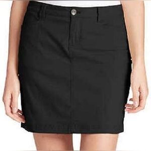 Eddie Bauer Women's Travex Black Skirt